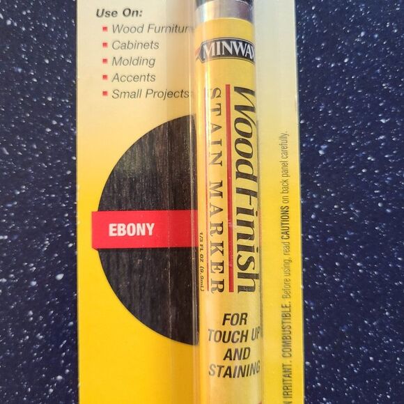 Minwax Wood Finish Stain Marker - 2718 Ebony - NWT, NIB - Picture 4 of 7